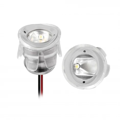 Встраиваемый светильник уличный ALT-LODESTAR-HANDRAIL-R27-1.5W Day4000 (GR, 30x60 deg, 12-24V) (Arlight, IP67 Металл) 052579 (LED)