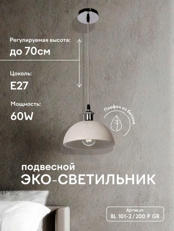 Подвесной светильник Мелодия Света PS1N 000030871