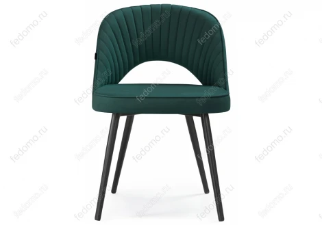 Стул Woodville на металлокаркасе Сандвикен velutto 20 / черный 462400