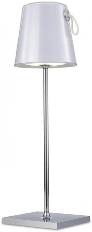 Настольная лампа ST Luce Portali SL1009.104.01 Хром/Белый LED 1*5W 3000K+RGB