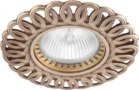Встраиваемый точечный светильник Donolux N1555 N1555-French Gold (220V, круглые)