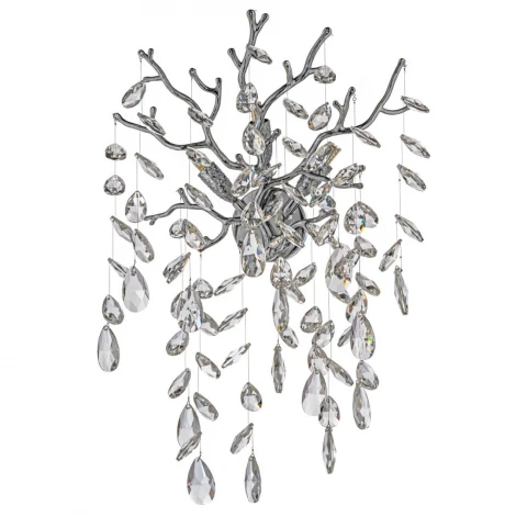Бра хрустальное Dio D'Arte Tavenna Nickel Tavenna H 2.40.638 N (220V)