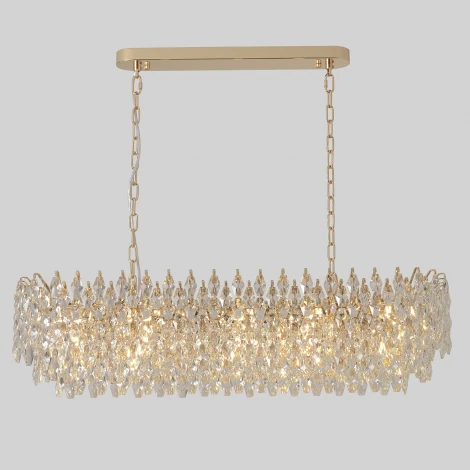 Подвесная люстра хрусталь на цепи Crystal Lux Hedonist HEDONIST SP17 (220V)