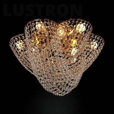 Потолочная люстра Eurosvet 1089 1089/9 золото Strotskis