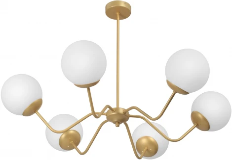 Потолочная люстра на штанге V4274-8/6PL Vitaluce