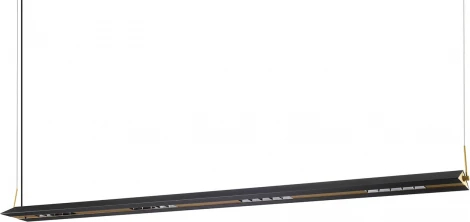 Подвесной светодиодный линейный светильник Favourite Norman 4398-12P (220V, на тросе)