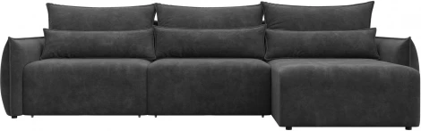 Диван угловой Лига-051 НПБ Лонг угол универсальный Лига Диванов (Велюр) арт.128726