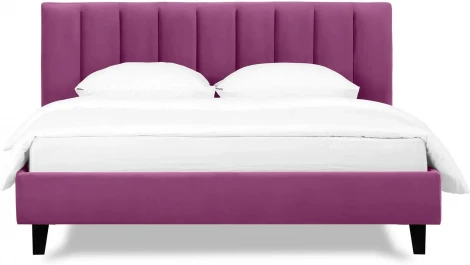 Кровать Queen II Sofia L 1600 ОГОГО (арт.577508), (Ткань/Розовый)