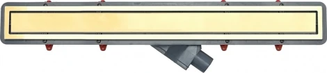 Душевой лоток Pestan Confluo Premium Gold Line 650 с решеткой