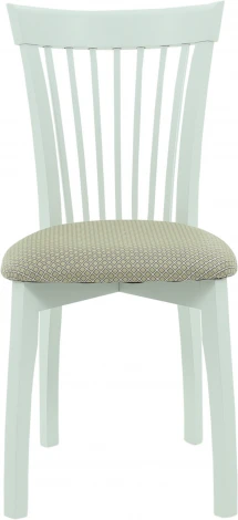 Стул Аврора Тулон, Эмаль белая/Шелк Атина