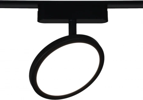 Трековый светильник магнитный светодиодный Reluce 13008-9.3-001UR magnetic LED9W BK (48V, круглые)