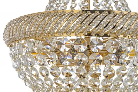 Подвесная люстра Dio D`arte Bari Gold E 1.5.35.103 G D'Arte (220V, хрусталь)