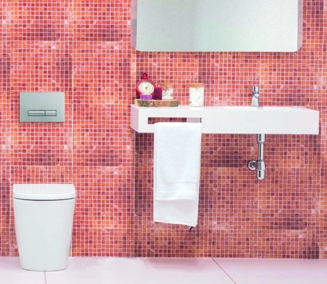 Кнопка смыва OLI Oli Pure Glam 139180 хром матовый