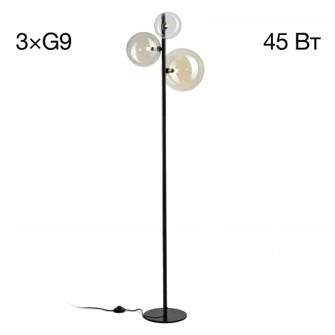 Торшер с выключателем шарики Citilux Orton CL202933 (220V, шарики)