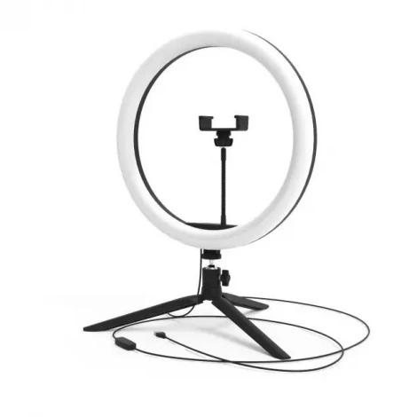 Офисная настольная лампа c питанием от USB Gauss Ring Light RL003 (LED, 220V, выключатель)