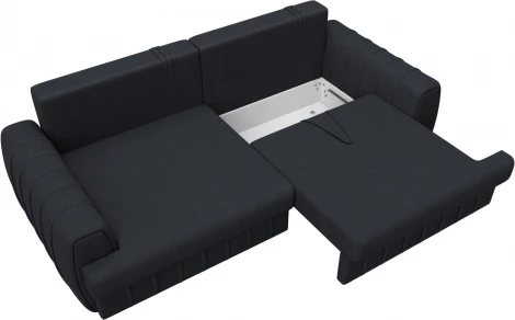 Диван прямой Лига-057 НПБ Лига Диванов (Замша) арт.129224