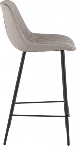 Стул барный Arch экокожа серый Stool Group арт.УТ000039351
