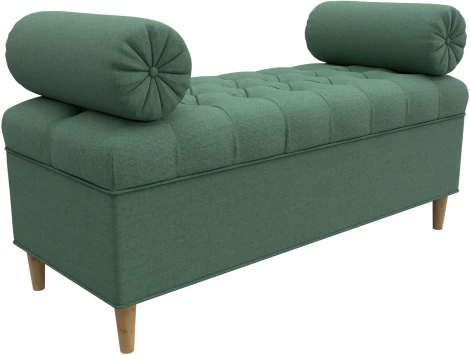 Банкетка Глория (Зеленый/Рогожка) Лига Диванов арт.125842