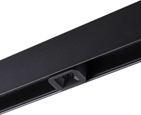 Трековый светильник для низковольтного шинопровода Novotech Flum 359513 черный LED 3W 48V 3000K