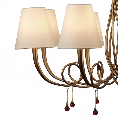 Подвесная люстра Mantra Paola 6205 (220V, на цепи)