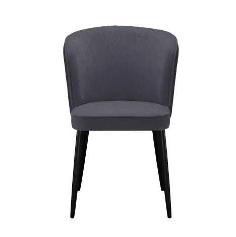 Стул DikLine 347 P15/L15 серый, ножки черные 00-00084749