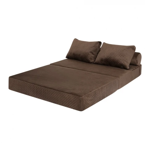 Бескаркасный диван Dreambag PuzzleBag Коричневый XL 4924200