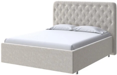 PROxSON Кровать Classic Large (Ткань: Велюр Gratta 1 Шампань) 120x200