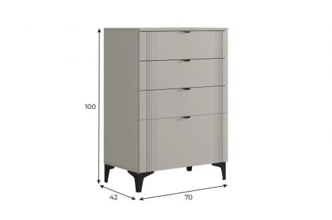 Гостиная "Рич К1" (1800х420х1800 мм) Mebelson ГК01Рич.3478