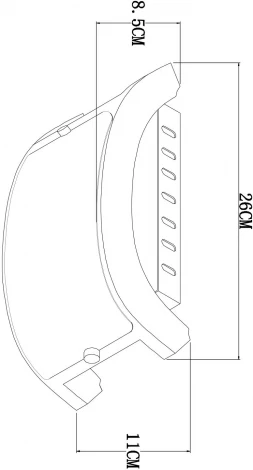 Настенный светильник Arte Lamp Archimede A6460AP-1BR (220V)