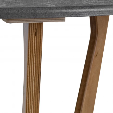 Стол журнальный BeautyStyle 13 серый бетон/бук Mebelik арт.009314