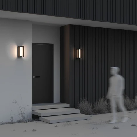 Настенный уличный светильник Maytoni Expo O480WL-L12B3K (LED, 220V, IP54)