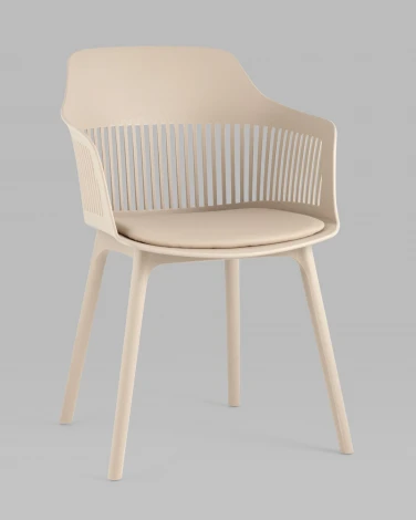 Стул Stool Group Crocus с подушкой бежевый УТ000035176