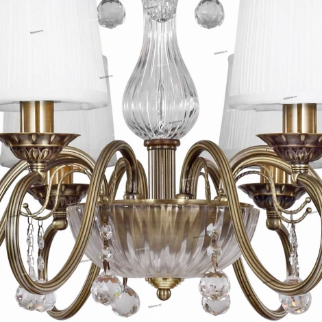 Подвесная люстра IDLamp Emiliena 239/8-Oldbronze