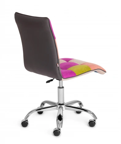 Кресло ZERO (спектр) ткань, флок, цветной Tetchair 15370