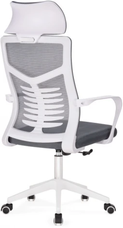 Компьютерное кресло для оператора Woodville Montana (Пластик/Сетка, Белый/Серый) 15619