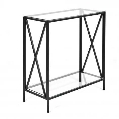 Консольный стол AllConsoles 1033-CB clear черный муар