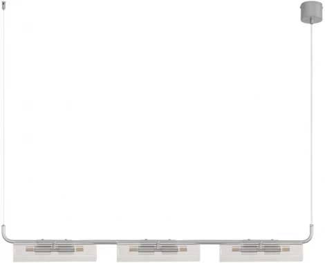 Подвесной светильник Lumion Toronto 8258/6 серебро/прозрачный, металл/стекло G9 6*20W 220V (на тросе)