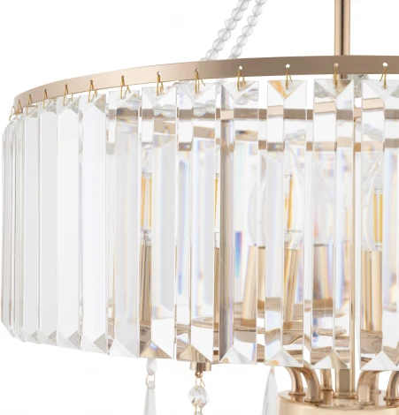 Люстра на штанге Arte Milano Sorrento-1009 371009/5/300/400 GD (220V, круглые)