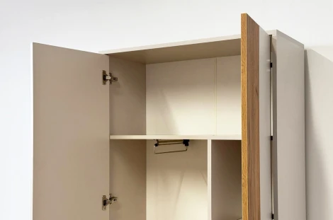 Доминика Шкаф двухдверный Mebelson (ЛДСП/Дуб крафт золотой) арт.174981,3369