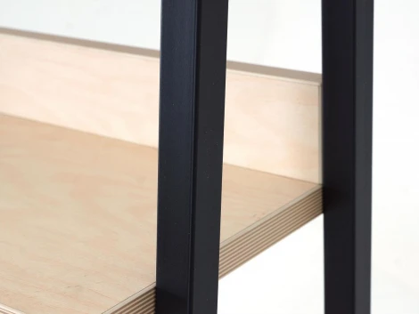 Стеллаж Board большой ОГОГО 722937 (черный, бежевый)