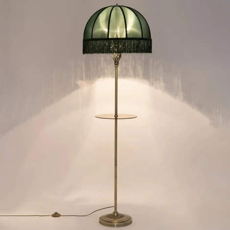 Торшер с полкой бахрома Citilux Базель CL407932T (220V, выключатель)