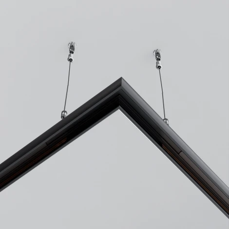 Коннектор угловой для круглого магнитного шинопровода Exility Maytoni Accessories for tracks Exility TRAM034CL-R-41B