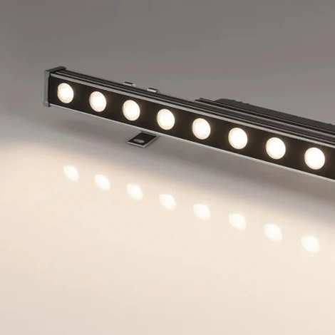 Линейный прожектор LED AR-LINE-500-12W Day4000 (GR, 15 deg, 230V) (Arlight, IP65 Металл) 042175