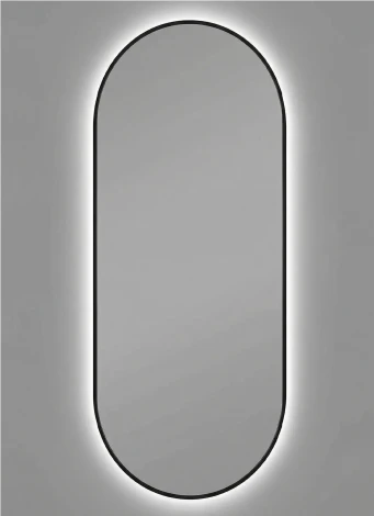 Kapsel L LED Black Зеркало в раме с подсветкой Art-Zerkalo SM034LBL 13898