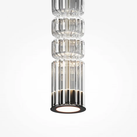 Подвесной светильник Maytoni Ordo MOD272PL-L12CH3K (LED, 220V, на проводе, круглые)