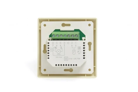 Терморегулятор электронный
 LTC 730 кремовый