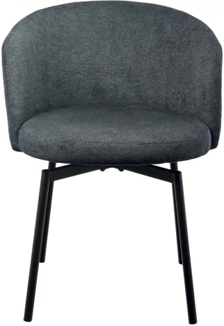 Стул Tess серый шенилл на поворотном механизме Bradex Home арт.FR 1001