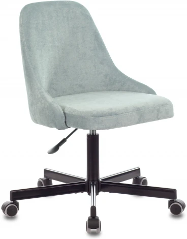 Кресло Бюрократ CH-340M серо-голубой Light-28 крестовина металл