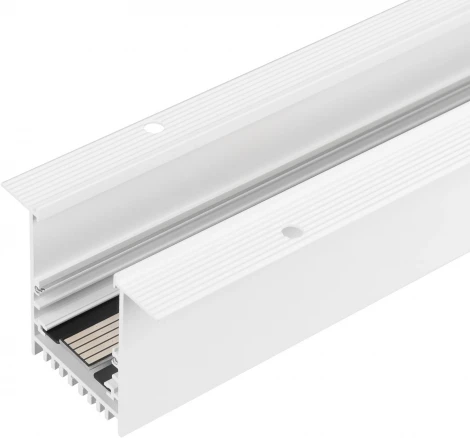 Трек встраиваемый магнитный MAG-TRACK-4560-F-3040 (WH, 5LN) (Arlight, IP20 Металл) 046843