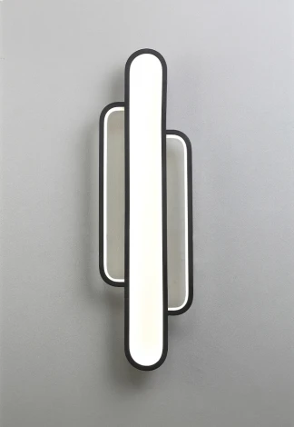 Настенный светильник SOBRE AP35W LED H600 V1 BLACK Crystal Lux